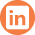 Orange circular icon for LinkedIn.
